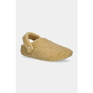 Crocs papuci de casa Classic Cozzy Slipper culoarea bej, 209386 imagine