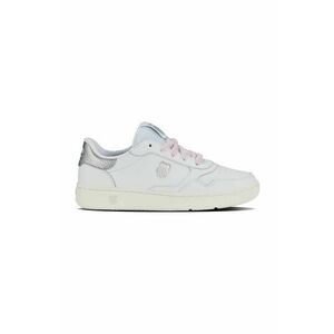 K-Swiss sneakers din piele SLAMMSHIELD II culoarea alb, 94312.147.M imagine