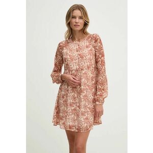 Pepe Jeans rochie SABELLA culoarea bej, mini, evazati, PL953596 imagine