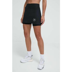 adidas by Stella McCartney fustă sport culoarea negru, mini, drept IN3644 imagine