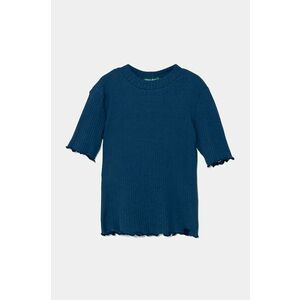 United Colors of Benetton tricou copii culoarea albastru marin, 3F1AC10E2 imagine