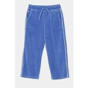 United Colors of Benetton pantaloni de trening din velur pentru copii neted, 3UK0GF03Y imagine