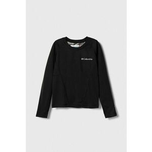 Columbia longsleeve functional pentru copii culoarea negru imagine