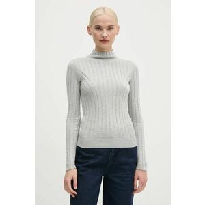 Pepe Jeans pulover IZABEL TURTLENECK femei, culoarea gri, PL702224 imagine