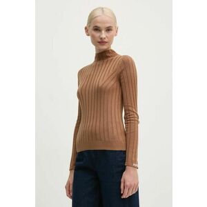 Pepe Jeans pulover IZABEL TURTLENECK femei, culoarea bej, PL702224 imagine