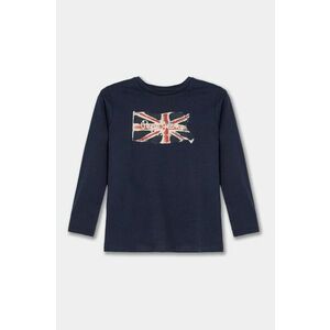 Pepe Jeans longsleeve din bumbac pentru copii CLAG LS cu imprimeu, PB503916 imagine