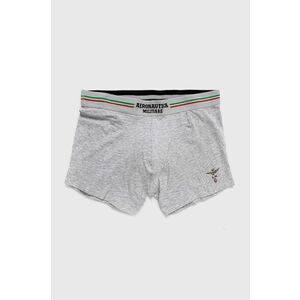 Aeronautica Militare Boxeri (2-pack) bărbați, culoarea gri imagine