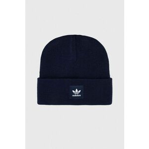 adidas Originals caciula culoarea albastru marin, din tesatura neteda imagine