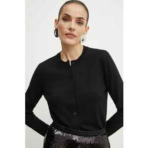 BOSS cardigan din lana culoarea negru, light, 50492552 imagine