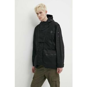 A-COLD-WALL* jacheta de bumbac Cargo Storm Jacket culoarea negru, de tranzitie, ACWMO254 imagine