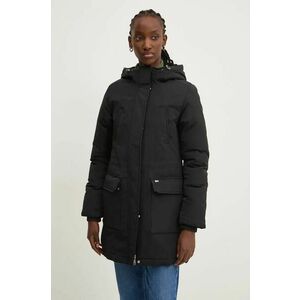 Tommy Jeans geaca femei, culoarea negru, de iarna, DW0DW18866 imagine