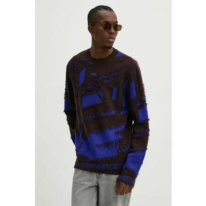 A-COLD-WALL* pulover de lână Frontage Knit Crewneck bărbați, ACWMK169 imagine