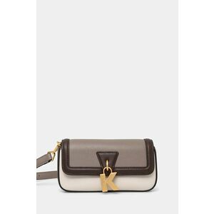 Karl Lagerfeld poseta de piele culoarea gri, 246W3016 imagine