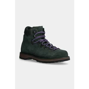 Diemme pantofi de piele intoarsa Roccia Vet barbati, culoarea verde, DI24FWRVM-I01S008DKG imagine