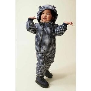 Liewood salopete de iarnă pentru bebeluși Sylvie Baby Snowsuit culoarea albastru marin, LW19403 imagine