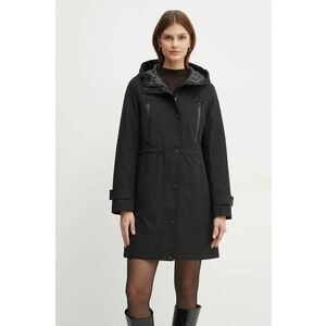 MICHAEL Michael Kors geaca femei, culoarea negru, de tranzitie, 77B6586M52 imagine