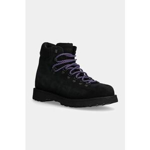 Diemme pantofi de piele întoarsă Roccia Vet barbati, culoarea negru, DI24FWRVM-I01S008BLK imagine