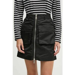 Alpha Industries fustă culoarea negru, mini, drept, 148066 imagine