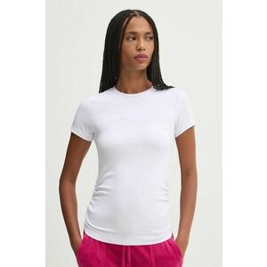 Juicy Couture tricou femei, culoarea alb imagine