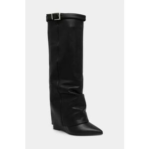 Steve Madden cizme Corenne femei, culoarea negru, toc pana, SM11003418 imagine