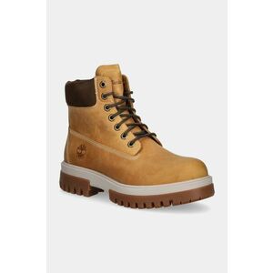 Timberland bocanci de piele Arbor Road barbati, culoarea maro, TB1A5YKD2311 imagine