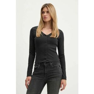 Levi's longsleeve femei, culoarea negru, A8783 imagine