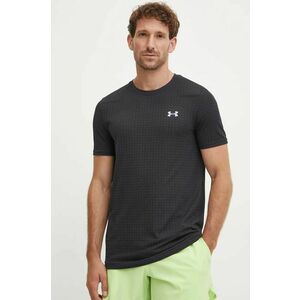 Under Armour tricou de antrenament Vanish Seamless Grid culoarea negru, modelator, 1376921 imagine