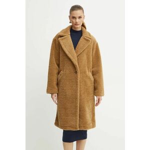 MICHAEL Michael Kors palton femei, culoarea maro, de tranzitie, 77B1384M52 imagine