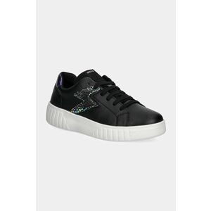 Geox sneakers pentru copii MIKIROSHI culoarea negru, J45DVA.0BCDH imagine