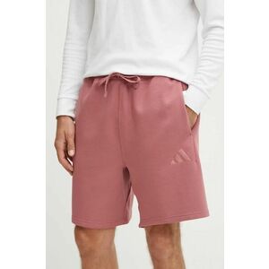 adidas pantaloni scurti All SZN barbati, culoarea roz, IY4131 imagine