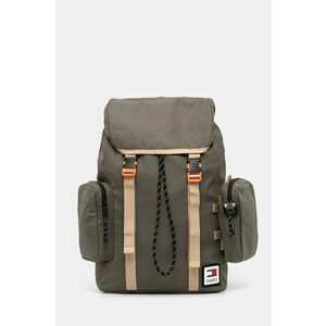 Tommy Jeans rucsac barbati, culoarea verde, mare, neted, AM0AM12392 imagine