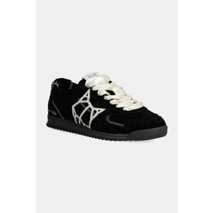 Naked Wolfe sneakers din piele intoarsă Exposure culoarea negru, Exposure Suede Black imagine