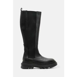 AllSaints cizme Monica Boot femei, culoarea negru, cu platforma, W059FB imagine