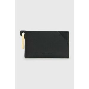 AllSaints carcasa din piele HEX CARDHOLDER culoarea negru, W228XB imagine