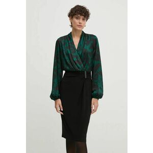 Joseph Ribkoff rochie culoarea verde, mini, drept, 244128 imagine