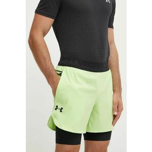 Under Armour pantaloni scurți de antrenament Vanish Elite culoarea verde, 1378604 imagine