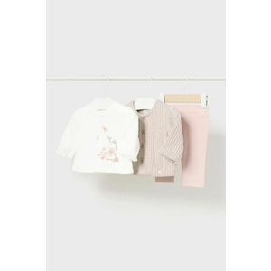 Mayoral Newborn compleu bebe culoarea roz, 2702 imagine