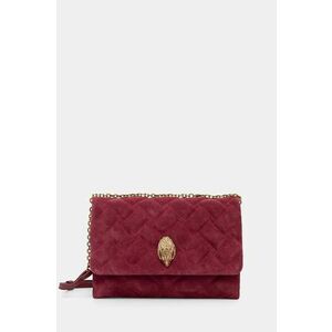 Kurt Geiger London poseta de piele KENSINGTON culoarea bordo, 1257551219 imagine