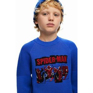 Desigual bluza copii SPIDERMAN cu imprimeu, 24WBJF02 imagine