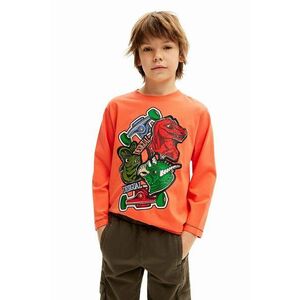 Desigual longsleeve din bumbac pentru copii cu imprimeu imagine