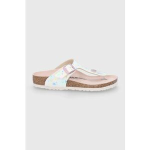 Birkenstock slapi copii culoarea roz imagine