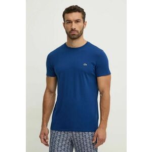 Lacoste tricou din bumbac barbati, neted imagine