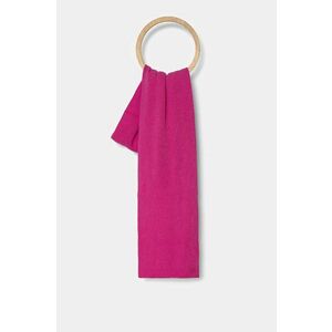 United Colors of Benetton esarfa de lana pentru copii culoarea violet, neted, 1044CU00V imagine