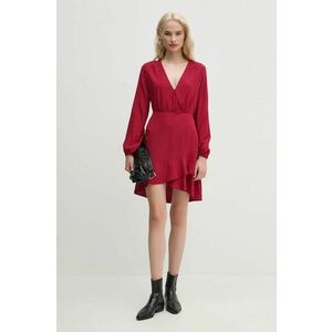 Pepe Jeans rochie KENDALL culoarea rosu, mini, evazati, PL953610 imagine