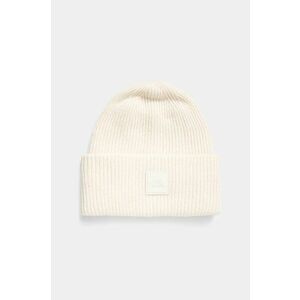 The North Face caciula de lana Urban Patch Beanie culoarea bej, de lana, din tricot gros, NF0A7WJGQLI1 imagine