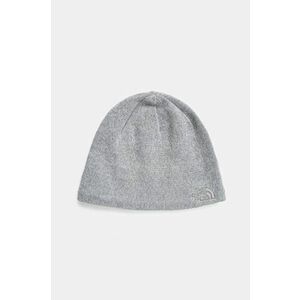 The North Face caciula din amestec de lana Jim Beanie culoarea gri, din tesatura neteda, NF0A8CQ2DYX1 imagine