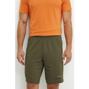 Puma pantaloni scurti barbati, culoarea verde, melanj, 586766 imagine