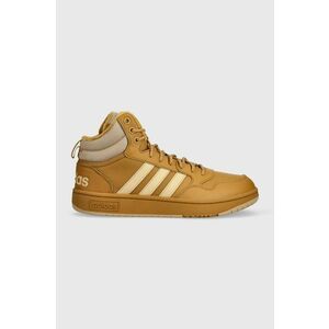 adidas sneakers HOOPS culoarea maro imagine