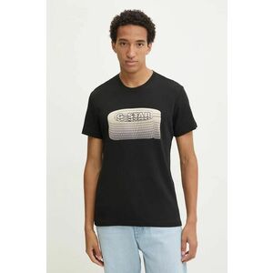 G-Star Raw tricou barbati, culoarea negru, cu imprimeu, D25092-C812 imagine