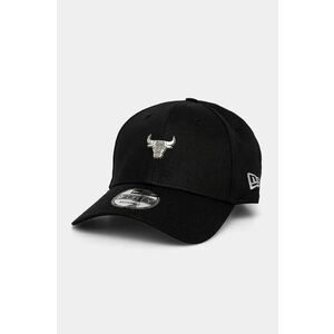 New Era șapcă de baseball din bumbac CHICAGO BULLS culoarea negru, cu imprimeu, 60565153 imagine